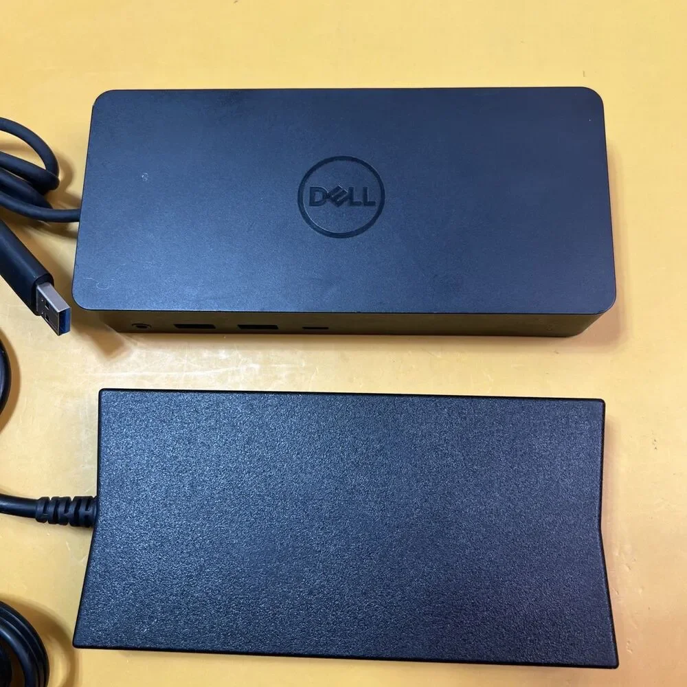 Dell D6000 Universal Docking Station Black 130W AC Adapter USB 3.0